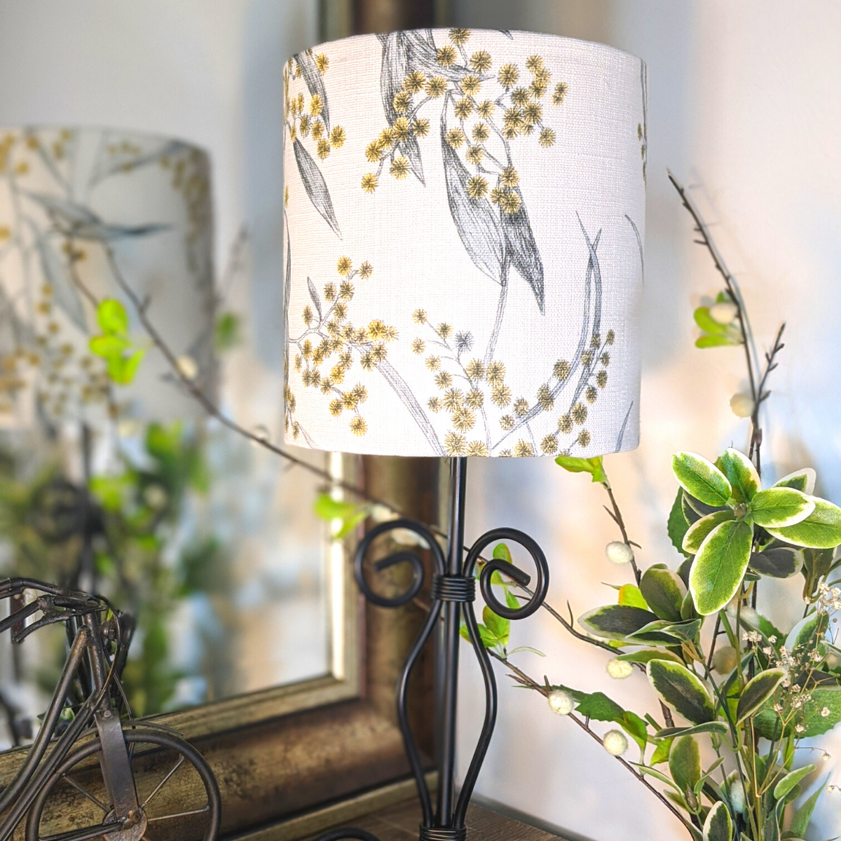 Golden Wattle Lampshade